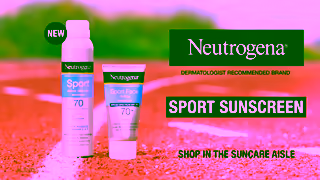 Neutrogena NTG Sun Sport Winning Protection 6s Suncare Aisle NEW Ad Commercial Brand Imagery Photoshoot 2