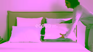 Ecosa Ecosa AU Head Pillow 100 Night Trial Rest Easy RiskFree Ad Commercial Brand Imagery Photoshoot 2