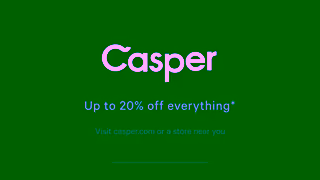 Casper Sleep Spring for Sleep Sale Get 20 off allnew mattresses Ad Commercial Brand Imagery Photoshoot 2