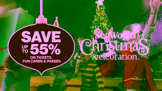 SeaWorld San Diego SWC24ChristmasCelebrationWondersMeetJoyBlackFridayMULTISvUpTo55PcYT30ENG Ad Commercial Brand Imagery Photoshoot 0