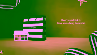 Sephora Dont overthink it Discover the perfect gift this holiday season Ad Commercial Brand Imagery Photoshoot 2