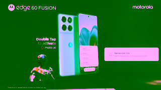 Motorola MotorolaEdge60Fusion Edge of Intelligence with moto AI Launching 15 May Ad Commercial Brand Imagery Photoshoot 0