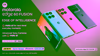 Motorola MotorolaEdge60Fusion Edge of Intelligence with moto AI Launching 15 May Ad Commercial Brand Imagery Photoshoot 2