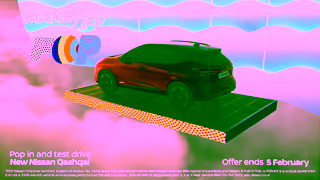 Nissan NISSAN POPUP EVENT WITH THE NEW NISSAN QASHQAI Ad Commercial Brand Imagery Photoshoot 2