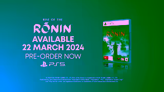 PlayStation Rise of the Ronin The Aftermath Launch Trailer PS5 Ad Commercial Brand Imagery Photoshoot 2
