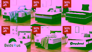 BedsRus 50% Off Sleepyhead Ad Commercial Brand Imagery Photoshoot 1