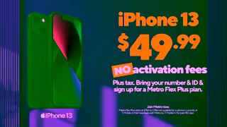 Metro by T-Mobile iPhone 13 for 4999 Metro by TMobile Ad Commercial Brand Imagery Photoshoot 1