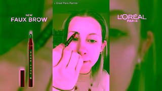 L'Oreal Paris NEW LOreal Paris Faux Brow Ad Commercial Brand Imagery Photoshoot 1