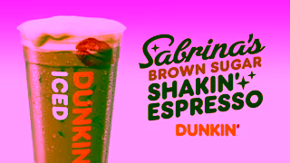Dunkin Donuts Kinda with Sabrina Carpenter Ad Commercial Brand Imagery Photoshoot 2
