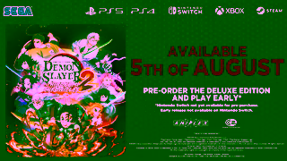 SEGA Demon Slayer Kimetsu no Yaiba The Hinokami Chronicles 2 Teaser Trailer UK Ad Commercial Brand Imagery Photoshoot 2