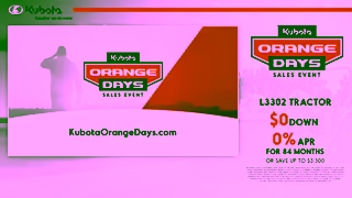 Kubota Tractor Kubota Orange Days Overlay 15 Ad Commercial Brand Imagery Photoshoot 2