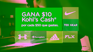 KOHL'S Ahorra hasta un 25 en ropa deportiva de tus marcas favoritas Ad Commercial Brand Imagery Photoshoot 2