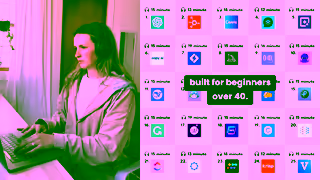 Coursiv AI Going Beyond Traditional Programming Ad Commercial Brand Imagery Photoshoot 2