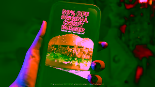 KFC KFCs Christmas in July 50 Off Original Crispy Burger Ad Commercial Brand Imagery Photoshoot 0