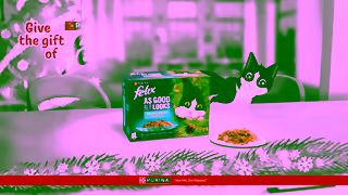 Purina Felix Its great to be a cat at Christmas Ad Commercial Brand Imagery Photoshoot 2
