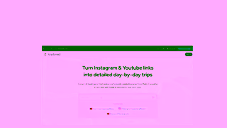 Triptimist Turn any travel video into a detailed daybyday trip in one click Ad Commercial Brand Imagery Photoshoot 0