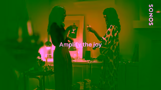 Sonos Amplify the joy this holiday season Ad Commercial Brand Imagery Photoshoot 0