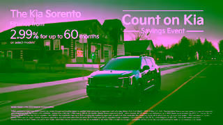 KIA The Kia Sorento Finance from 299 for up to 60 months on select models Ad Commercial Brand Imagery Photoshoot 2