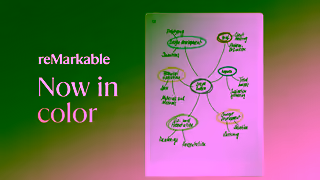 reMarkable Paper Color in a new light reMarkable Paper Pro the color paper tablet with a subtle reading light Ad Commercial Brand Imagery Photoshoot 2