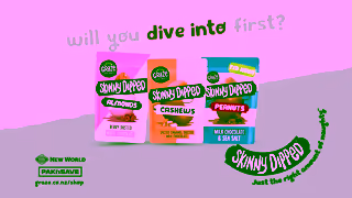 GRAZE Graze Skinny Dipped range Ad Commercial Brand Imagery Photoshoot 2