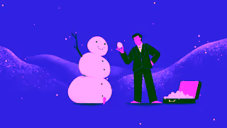 CompareClub Snowman Ad Commercial Brand Imagery Photoshoot 1