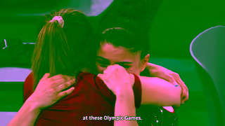 CBC Network Sophiane Mthot draws inspiration on trampoline from Rosie McLennan paris2024 Ad Commercial Brand Imagery Photoshoot 0