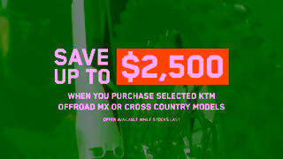 KTM Motorcycles KTM MXXC Grab The Holeshot PowerDeals AU Ad Commercial Brand Imagery Photoshoot 0