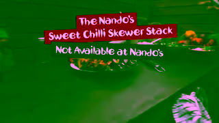 Nando's Nandos UK I Not available at Nandos I Sweet Chilli Skewer Stack Ad Commercial Brand Imagery Photoshoot 1