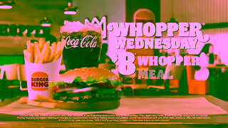 Burger King Whopper Wednesday 8 Whopper Meal Ad Commercial Brand Imagery Photoshoot 1