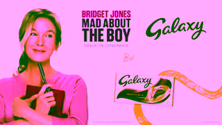 Galaxy Chocolate Galaxy is partnering with the launch of Bridget Jones Mad About The Boy in cinemas 13th February Ad Commercial Brand Imagery Photoshoot 2