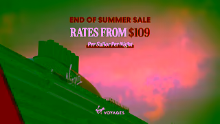Virgin Voyages PAID 109 Sale VIDEO2 horizontal Ad Commercial Brand Imagery Photoshoot 2