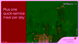 Virgin Atlantic Disney Dine is back Dont miss out Ad Commercial Brand Imagery Photoshoot 2