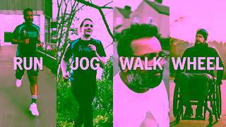 Prostate Cancer UK Run the Month 2025 Complete A Marathon Throughout January To Help Save Lives Ad Commercial Brand Imagery Photoshoot 1