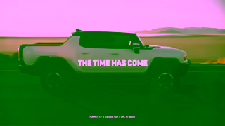 GMC GMC HUMMER EV Pickup The time is now Ad Commercial Brand Imagery Photoshoot 2