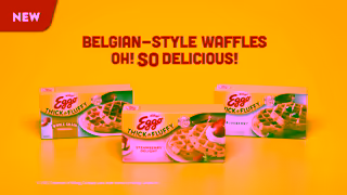 Eggo NEW Eggo Thick Fluffy waffles Ad Commercial Brand Imagery Photoshoot 2
