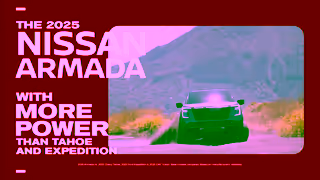 Nissan The AllNew Nissan Armada Ad Commercial Brand Imagery Photoshoot 2