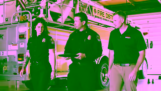 Oregon State University To gain skills and impact his community fire chief earns Oregon State degree online Ad Commercial Brand Imagery Photoshoot 0