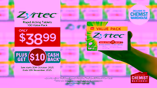 Chemist Warehouse Healthy Break Zyrtec Ad Commercial Brand Imagery Photoshoot 1