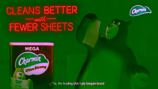 Charmin PGCN3035000H FW7 Neon Sign Bumper Logo Ad Commercial Brand Imagery Photoshoot 2