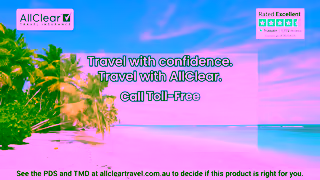 AllClear Travel Insurance AllClear Travel Insurance Australia Trusted Cover for 1300 Medical Conditions Ad Commercial Brand Imagery Photoshoot 2