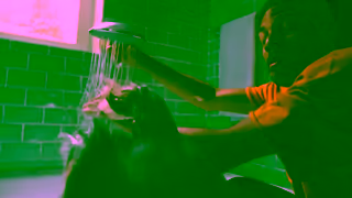 Jif NEW JIF Cleanboost Bathroom Spray Made with Natural descaling agents Ad Commercial Brand Imagery Photoshoot 2