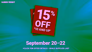 Harbor Freight 30 Off Items Under 10 and 15 Off Items 10 and Up Harbor Freight Ad Commercial Brand Imagery Photoshoot 1