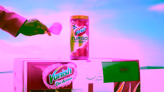 Vanish The Future of Fast is Here Vanish TURBO Ad Commercial Brand Imagery Photoshoot 1