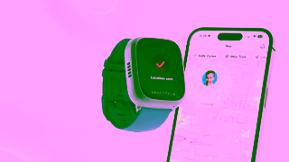 SPACETALK Introducing Spacetalk Loop Kids Smartwatch Voice Calling Location Tracking Ad Commercial Brand Imagery Photoshoot 1