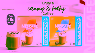 Nescafe NESCAF Coffee Sachets Value Packs Ad Commercial Brand Imagery Photoshoot 0
