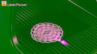 LaserPecker LaserPecker LP5 Fiber Diode Dual Laser Deep Engraving Metal Cutting Ad Commercial Brand Imagery Photoshoot 2