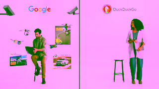 DuckDuckGo Heres why you should switch from Google to DuckDuckGo Laptop 15 Ad Commercial Brand Imagery Photoshoot 1