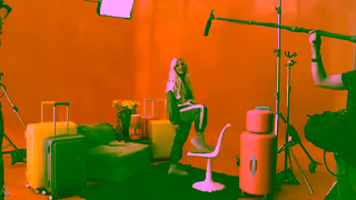 American Tourister AT x Tones and I 30 sec Landscape With Logo Ad Commercial Brand Imagery Photoshoot 2