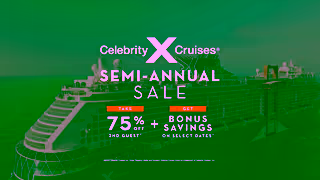 Celebrity Cruises SemiAnnual Sale Ad Commercial Brand Imagery Photoshoot 1