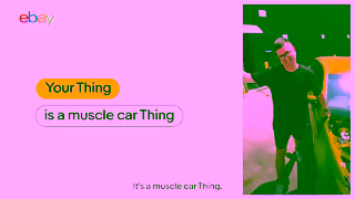 eBay Its a muscle car Thing 15 Ad Commercial Brand Imagery Photoshoot 0